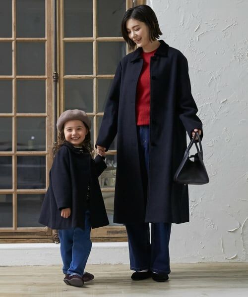 petit main LIEN / プティマイン リアン その他アウター | 【親子リンク】ダブルブレストコート | 詳細8