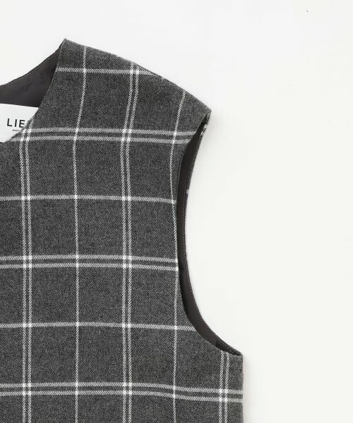 petit main LIEN / プティマイン リアン ミニ丈・ひざ丈ワンピース | 【親子リンク】リボンジャンパースカート | 詳細10