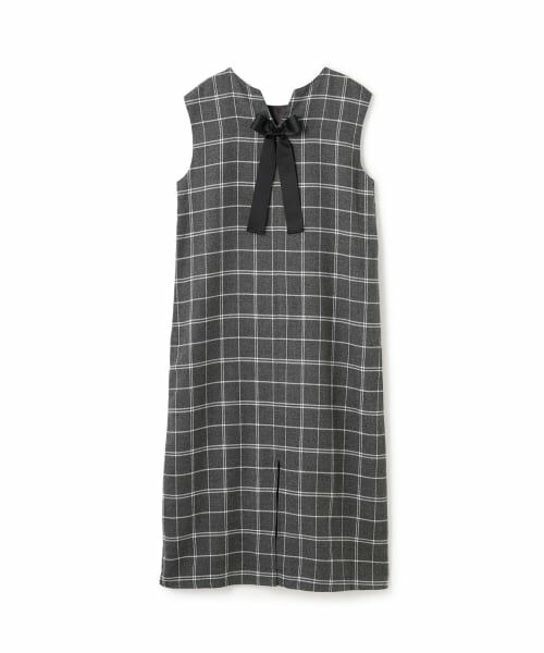 petit main LIEN / プティマイン リアン ミニ丈・ひざ丈ワンピース | 【親子リンク】リボンジャンパースカート | 詳細8