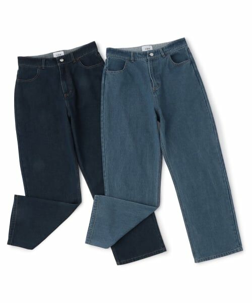 petit main LIEN / プティマイン リアン その他パンツ | バレルレッグデニムパンツ | 詳細15