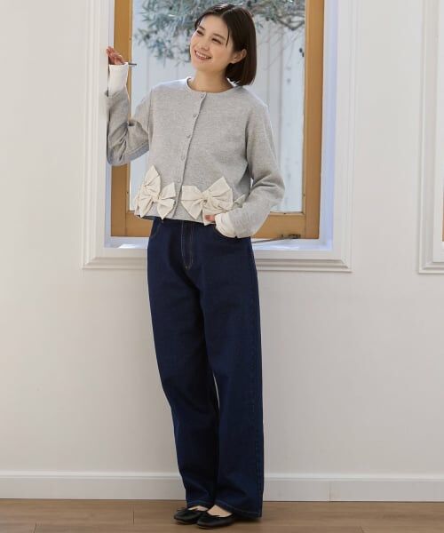 petit main LIEN / プティマイン リアン その他パンツ | バレルレッグデニムパンツ | 詳細4