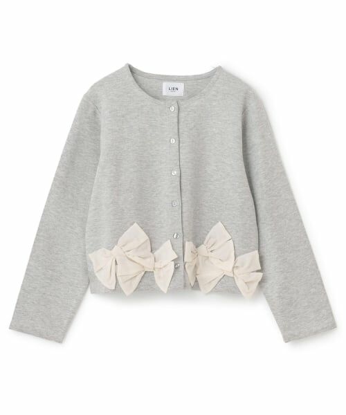 petit main LIEN / プティマイン リアン カーディガン・ボレロ | 【親子リンク】リボンカーディガン | 詳細10