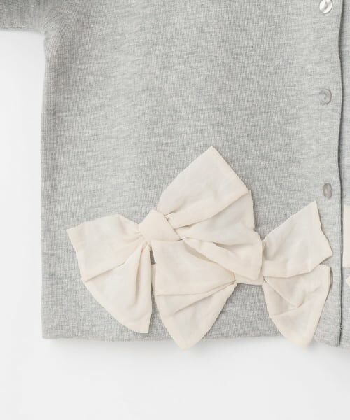 petit main LIEN / プティマイン リアン カーディガン・ボレロ | 【親子リンク】リボンカーディガン | 詳細14