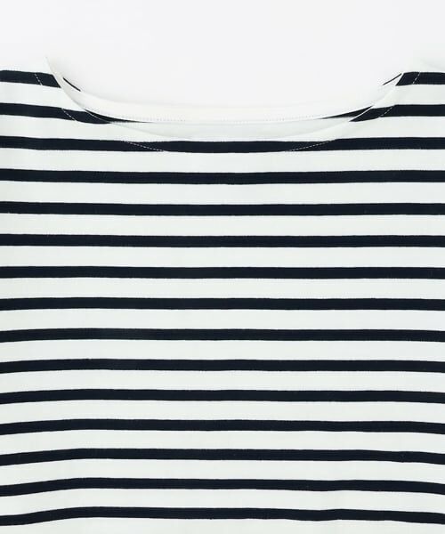 petit main LIEN / プティマイン リアン Tシャツ | 【親子リンク】ボーダーペプラム長袖Tシャツ | 詳細2