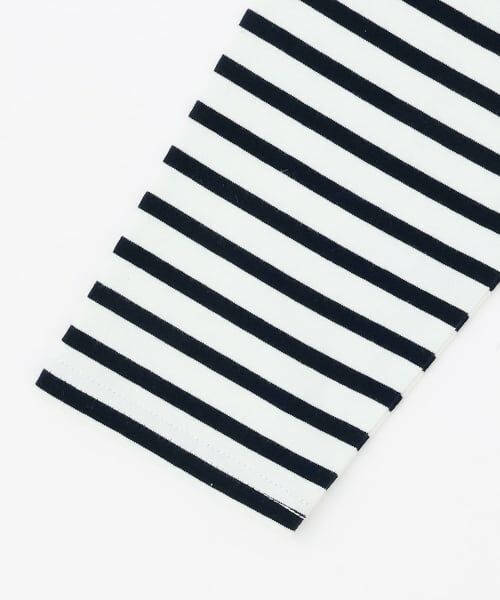 petit main LIEN / プティマイン リアン Tシャツ | 【親子リンク】ボーダーペプラム長袖Tシャツ | 詳細3