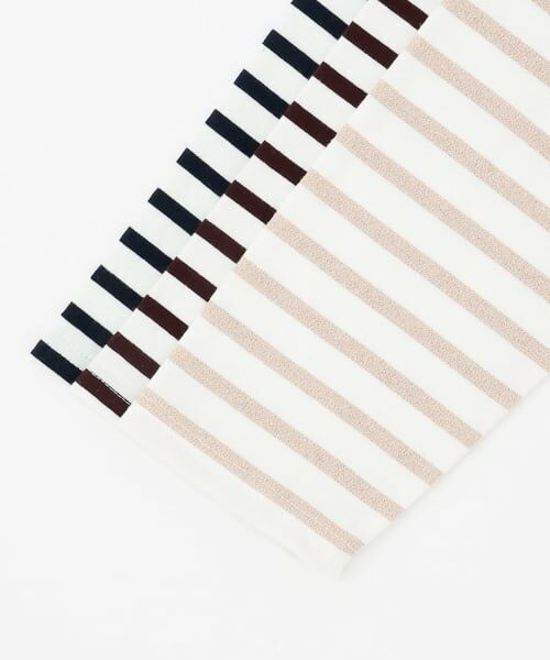 petit main LIEN / プティマイン リアン Tシャツ | 【親子リンク】ボーダーペプラム長袖Tシャツ | 詳細4