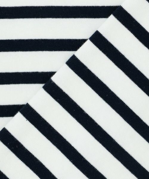 petit main LIEN / プティマイン リアン Tシャツ | 【親子リンク】ボーダーペプラム長袖Tシャツ | 詳細6
