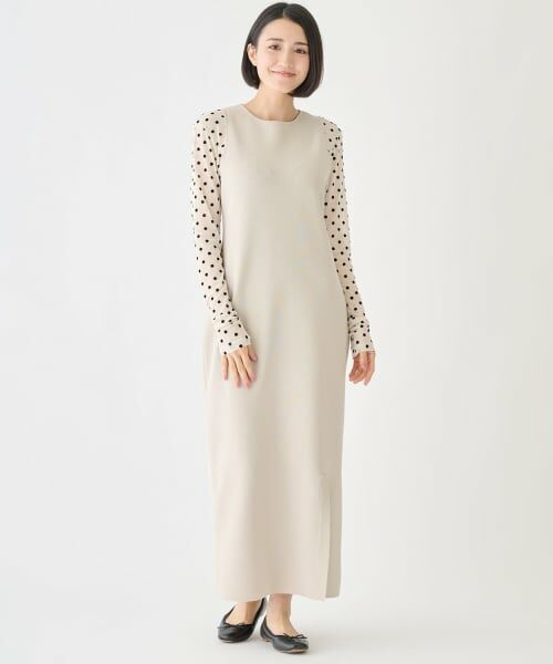 petit main LIEN / プティマイン リアン Tシャツ | 【フォーマル】2wayシアードットトップス | 詳細7