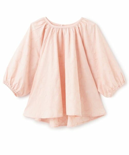 petit main LIEN / プティマイン リアン その他トップス | 【親子リンク】レースチュニック（ライト ピンク）