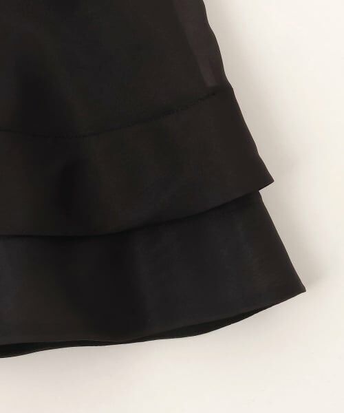 petit main LIEN / プティマイン リアン Tシャツ | オーガンジードッキング長袖Tシャツ | 詳細11