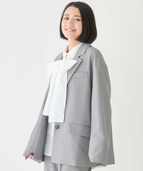 petit main LIEN / プティマイン リアン ブルゾン | 【フォーマル】テーラードジャケット | 詳細4