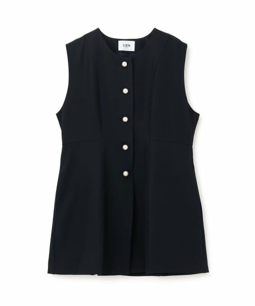 petit main LIEN / プティマイン リアン ダウンジャケット・ベスト | 【フォーマル】ノーカラージレ | 詳細10