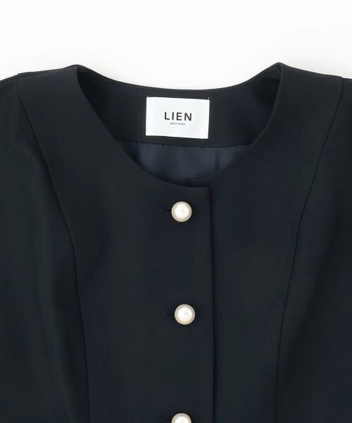 petit main LIEN / プティマイン リアン ダウンジャケット・ベスト | 【フォーマル】ノーカラージレ | 詳細12
