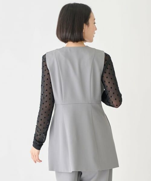 petit main LIEN / プティマイン リアン ダウンジャケット・ベスト | 【フォーマル】ノーカラージレ | 詳細5