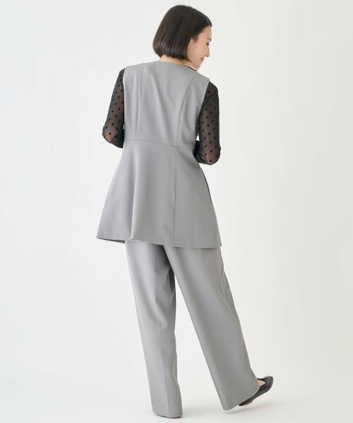 petit main LIEN / プティマイン リアン ダウンジャケット・ベスト | 【フォーマル】ノーカラージレ | 詳細8