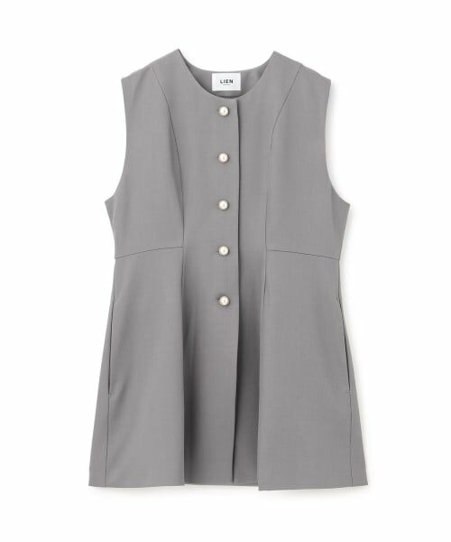 petit main LIEN / プティマイン リアン ダウンジャケット・ベスト | 【フォーマル】ノーカラージレ | 詳細9
