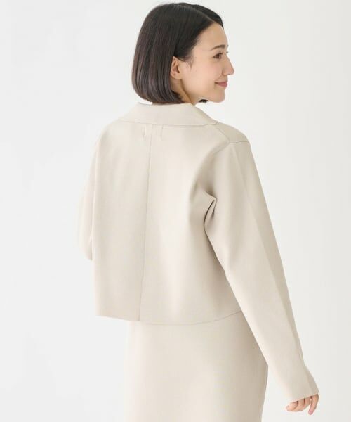 petit main LIEN / プティマイン リアン ミニ丈・ひざ丈ワンピース | 【フォーマル】ニットジャケットワンピースセット | 詳細3