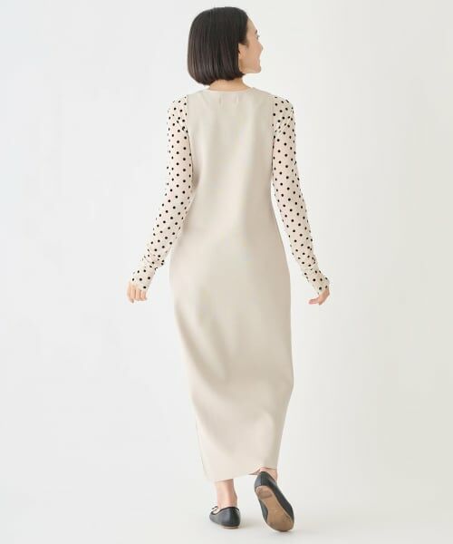 petit main LIEN / プティマイン リアン ミニ丈・ひざ丈ワンピース | 【フォーマル】ニットジャケットワンピースセット | 詳細5