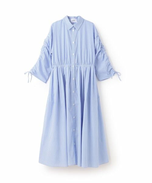 petit main LIEN / プティマイン リアン ミニ丈・ひざ丈ワンピース | 【親子リンク】アソート柄シャツワンピース | 詳細10