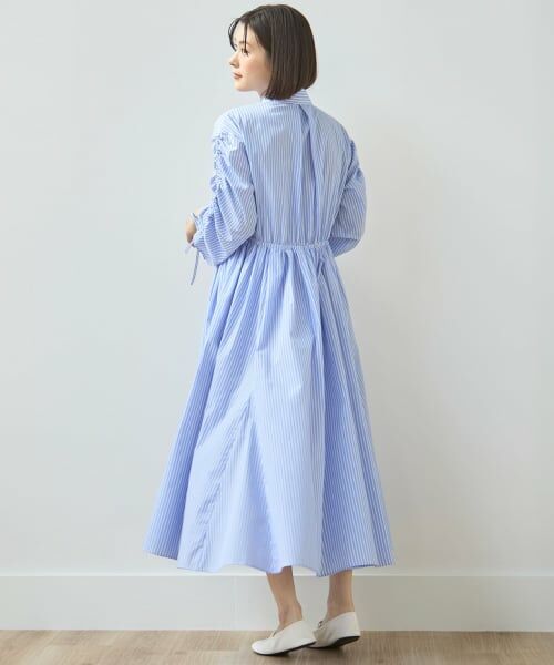 petit main LIEN / プティマイン リアン ミニ丈・ひざ丈ワンピース | 【親子リンク】アソート柄シャツワンピース | 詳細2