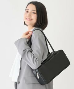 petit main LIEN / プティマイン リアン ボストンバッグ | 【親子リンク】レザー調ボストンバッグ