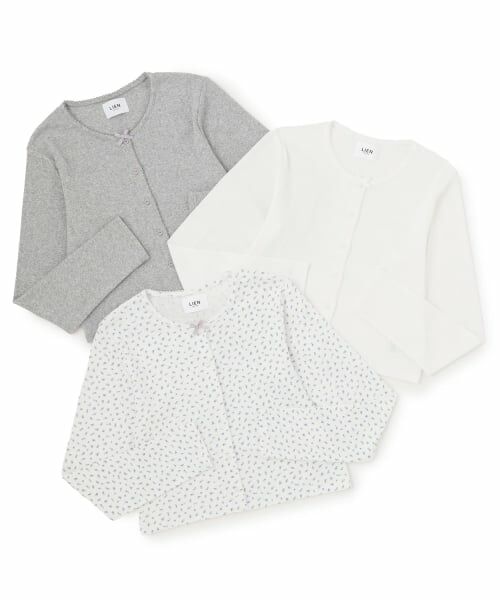 petit main LIEN / プティマイン リアン カーディガン・ボレロ | 【親子リンク】UV針抜きカットカーディガン | 詳細5