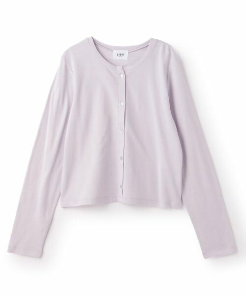 petit main LIEN / プティマイン リアン カーディガン・ボレロ | 【親子リンク】UVカーディガン（ライト グレー）