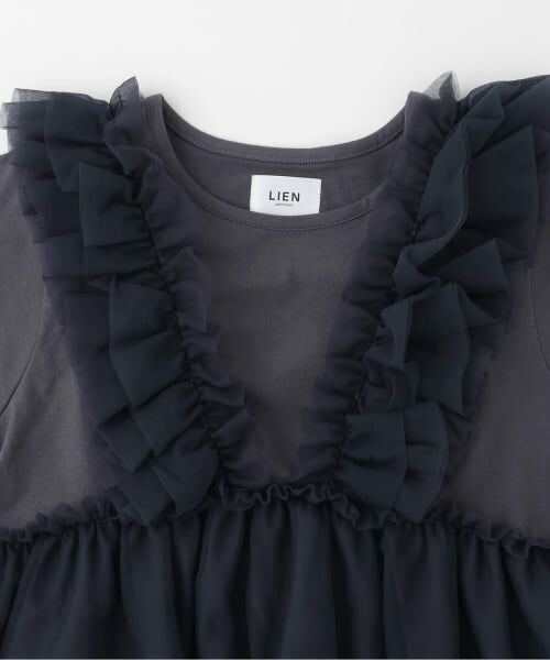 petit main LIEN / プティマイン リアン その他トップス | 【親子リンク】チュールフリルチュニック | 詳細2