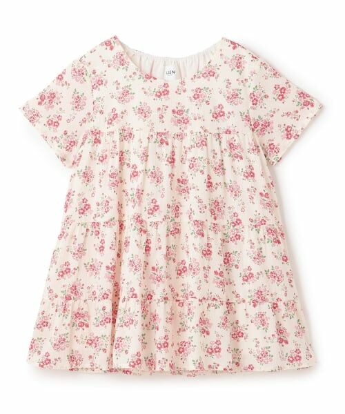 petit main LIEN / プティマイン リアン その他トップス | 【リンク/冷感/スマイル】楊柳チュニック（赤）