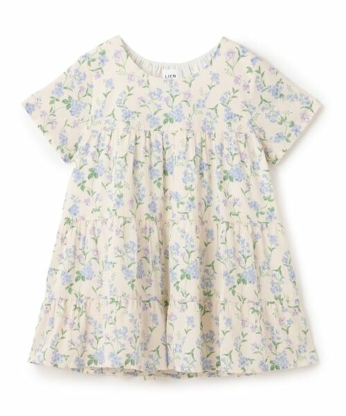 petit main LIEN / プティマイン リアン その他トップス | 【リンク/冷感/スマイル】楊柳チュニック（ラベンダー）