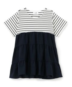 petit main LIEN / プティマイン リアン Tシャツ | 【親子リンク】ドッキングティアードTシャツ