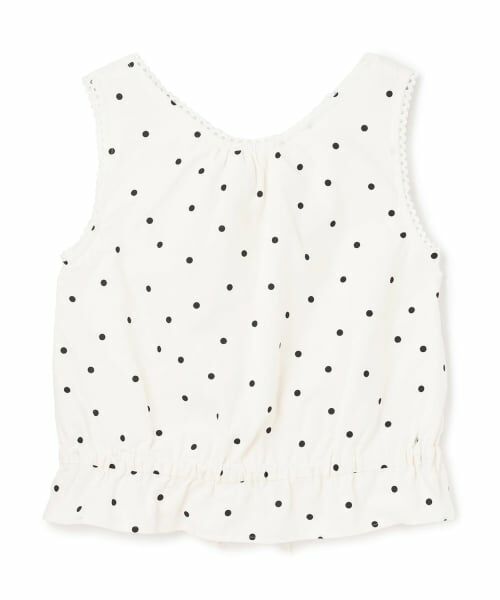 petit main LIEN / プティマイン リアン シャツ・ブラウス | 【リンク】コットンレーストップス | 詳細1