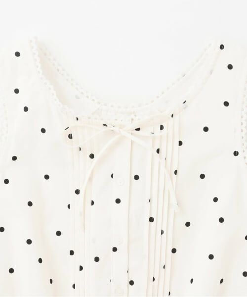 petit main LIEN / プティマイン リアン シャツ・ブラウス | 【リンク】コットンレーストップス | 詳細2