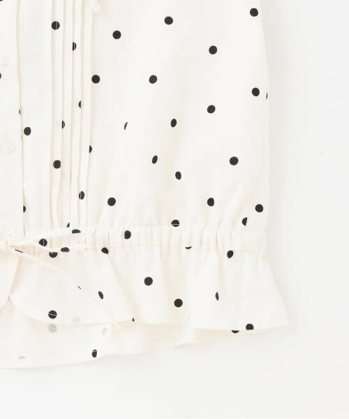 petit main LIEN / プティマイン リアン シャツ・ブラウス | 【リンク】コットンレーストップス | 詳細3