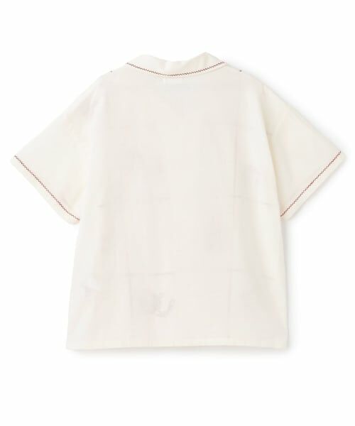 petit main LIEN / プティマイン リアン シャツ・ブラウス | 【リンク】インド綿刺しゅうシャツ | 詳細1