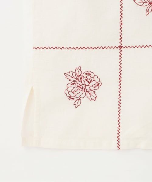 petit main LIEN / プティマイン リアン シャツ・ブラウス | 【リンク】インド綿刺しゅうシャツ | 詳細4