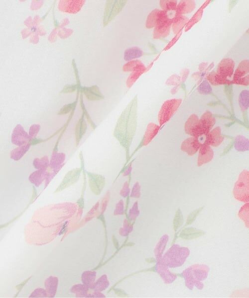 petit main LIEN / プティマイン リアン ミニ丈・ひざ丈ワンピース | 【リンク】花柄Aラインワンピース | 詳細6