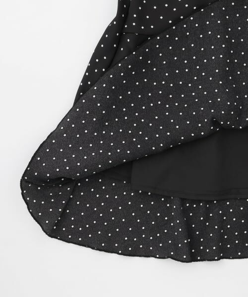 petit main LIEN / プティマイン リアン ミニ・ひざ丈スカート | サテンスカート | 詳細10