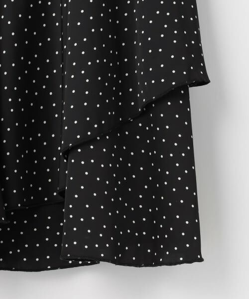 petit main LIEN / プティマイン リアン ミニ・ひざ丈スカート | サテンスカート | 詳細9