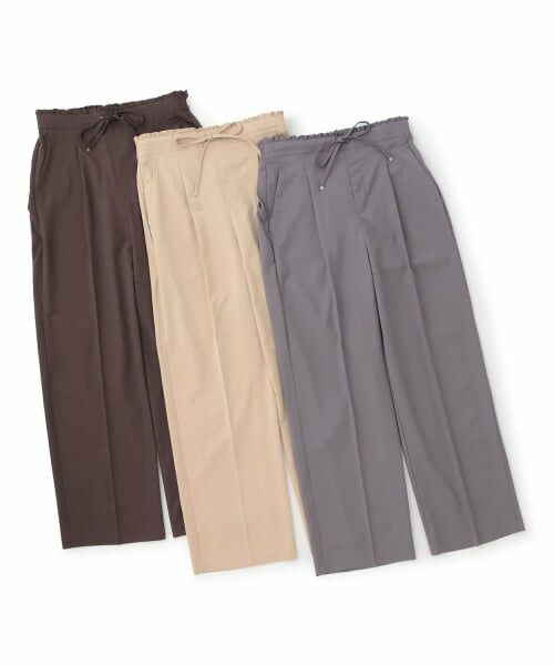 petit main LIEN / プティマイン リアン その他パンツ | ワイドストレートイージーパンツ | 詳細6