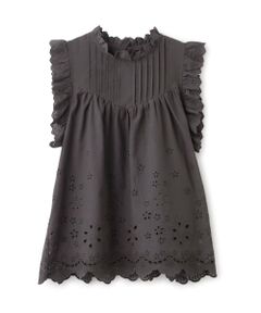 petit main LIEN / プティマイン リアン その他トップス | 【リンク】オーバーレースチュニック