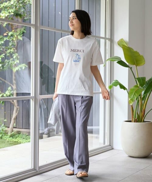 petit main LIEN / プティマイン リアン Tシャツ | 【親子リンク】【接触冷感】15th MERCI半袖Tシャツ | 詳細2