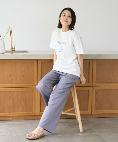 petit main LIEN / プティマイン リアン Tシャツ | 【親子リンク】【接触冷感】15th MERCI半袖Tシャツ | 詳細3