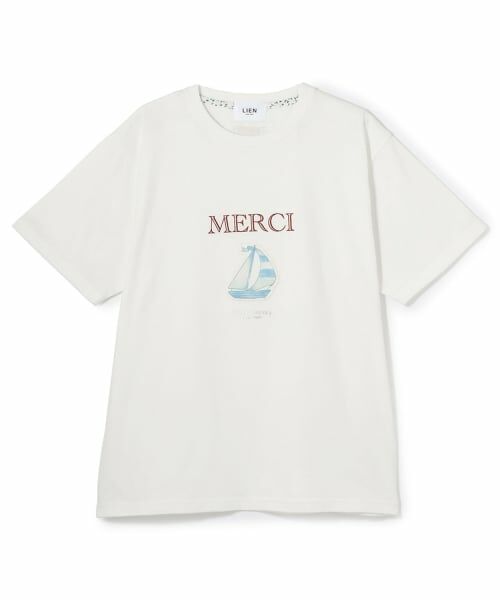 petit main LIEN / プティマイン リアン Tシャツ | 【親子リンク】【接触冷感】15th MERCI半袖Tシャツ | 詳細9