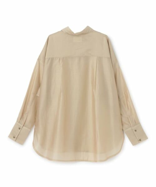 petit main LIEN / プティマイン リアン シャツ・ブラウス | シアーシャツ | 詳細1