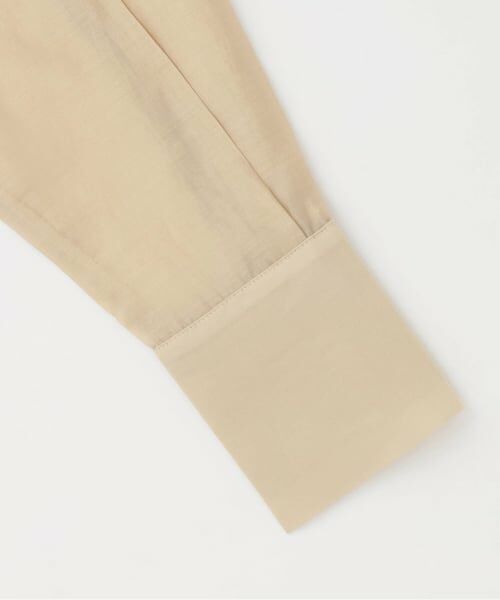 petit main LIEN / プティマイン リアン シャツ・ブラウス | シアーシャツ | 詳細3