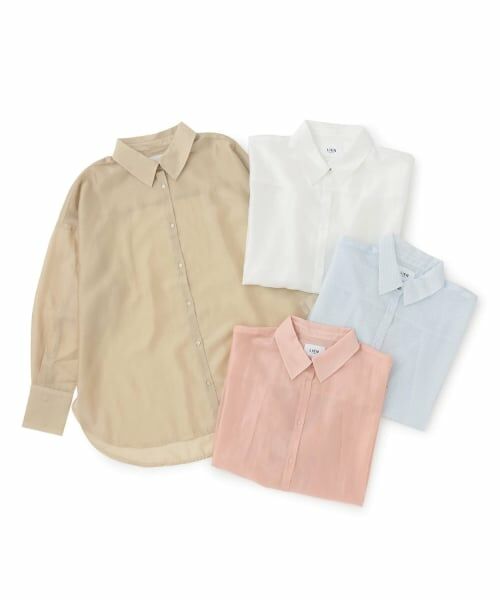 petit main LIEN / プティマイン リアン シャツ・ブラウス | シアーシャツ | 詳細7