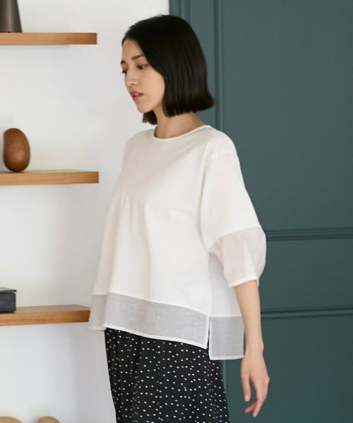 petit main LIEN / プティマイン リアン Tシャツ | ランタンスリーブプルオーバー | 詳細2