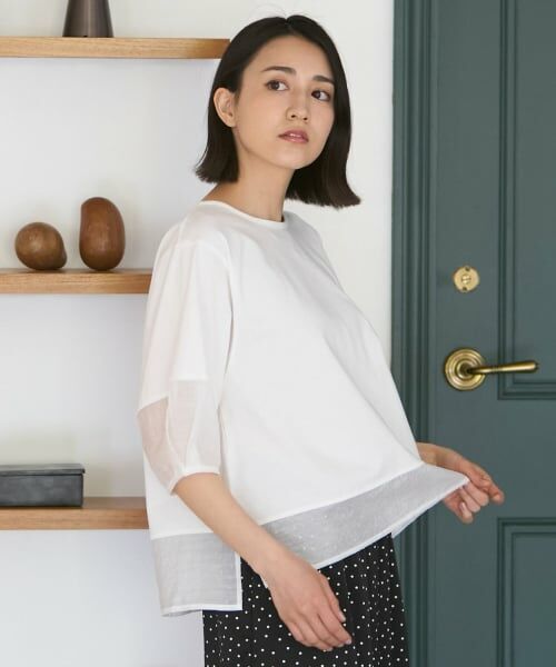 petit main LIEN / プティマイン リアン Tシャツ | ランタンスリーブプルオーバー | 詳細4