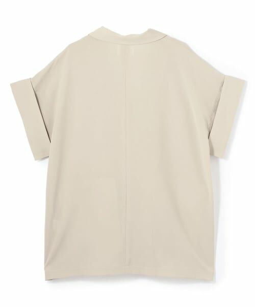 petit main LIEN / プティマイン リアン ブルゾン | 麻タッチドライシャツジャケット | 詳細1